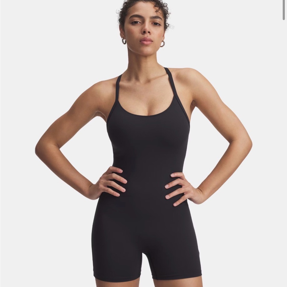 NWOT Under Armor Black Unitard